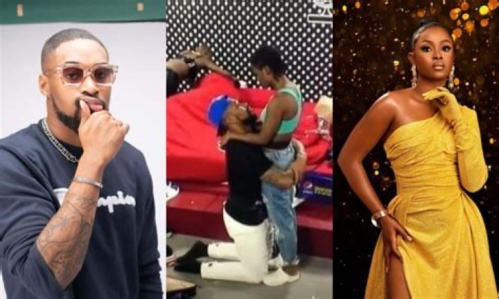 
BBNaija Season 7: “Let’s End It, Its Over”- Bella & Sheggz Thre@ten To End Their Relationship Yet Again 