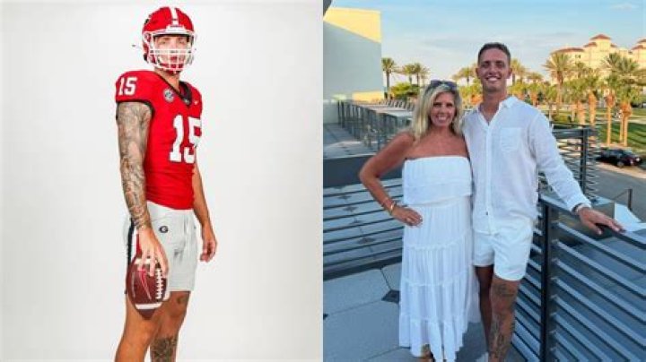 Georgia Bulldogs Quarterback Carson Beck Parents Chris Beck and Tracy Beck