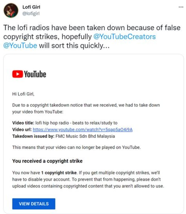 
What Is Fmc Music Sdn Bhd Malaysia Copyright? Lofi Girl Meme Stream Was Taken Down 